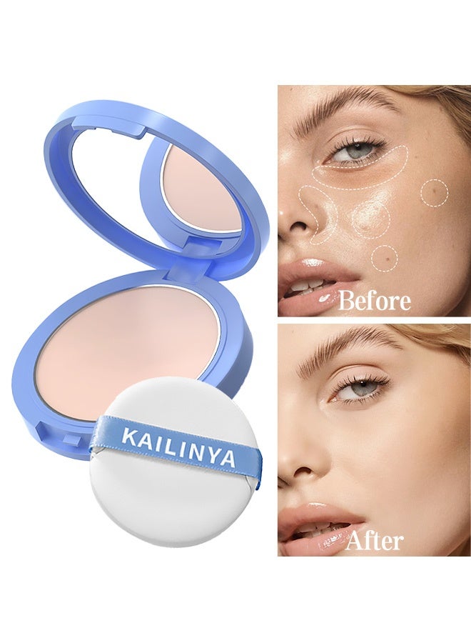 Japanese-style makeup powder for concealing blemishes and shaping features, water-resistant, sweat-proof, long-lasting, non-fading, 10g ( #NATURAL BEIGE )